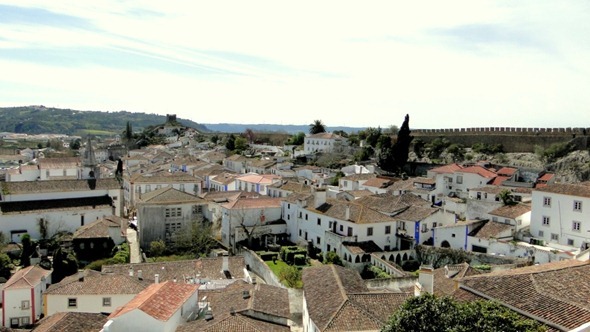 Óbidos - Passeio pela muralha