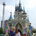 Joeun and I at Lotte World in Seoul, South Korea