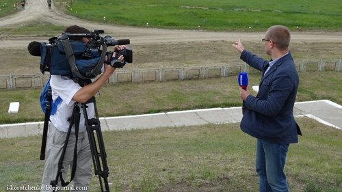 Фотографии военных учений на полигоне "Цугол"