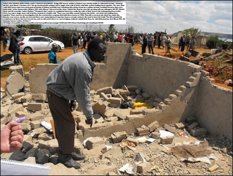 DUDUZA RDP HOUSE WHERE CHILD WAS FOUND DEAD FATHER pic FICKSBURG TIMES