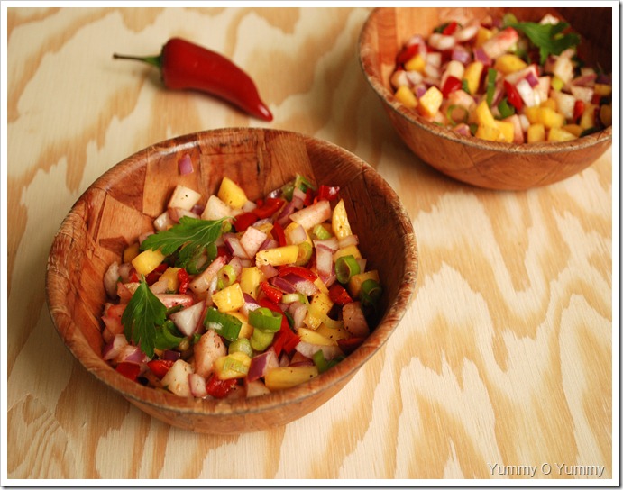 Fresh Peach Salsa