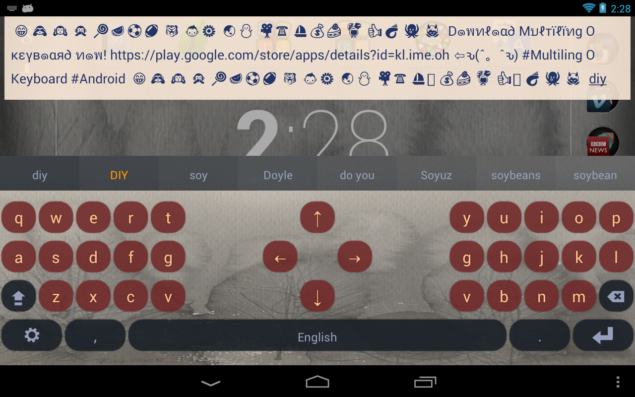 Multiling O Keyboard + emoji AndroidApps auf Google Play