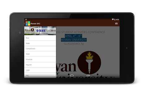 2014 IEEE R2 SAC @ Rowan Univ. Screenshots 1