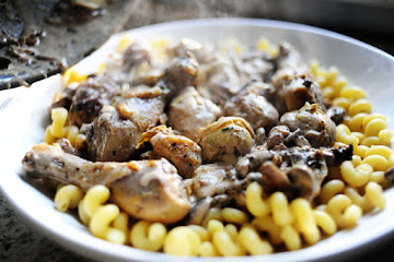 Chicken with Mushrooms and Artichokes