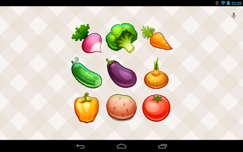 Free Numbers and vegetables APK for Android