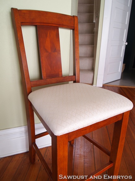 Reupholster Dining Chairs, How To Cover A Chair Seat With Plastic