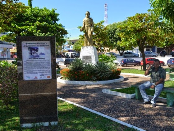 Praça Rodrigues dos Santos, Santarém - Parà