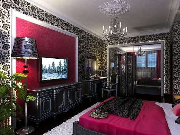 غرف نوم اجنبية 2014 ، غرف عرايس فخمة باحدث التصاميم 2014