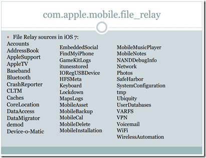 service: com.apple.mobile.file_relay