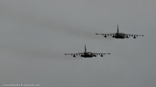 Фотографии военных учений на полигоне "Цугол"
