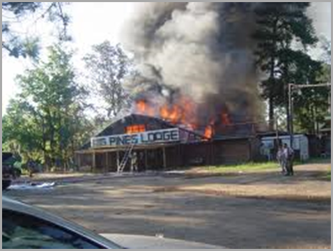 big pines lodge fire 2009