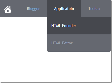 Add CSS Drop Down Menu for Blogger
