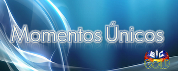 Logotipo da rubrica Momentos Únicos_SIC Gold