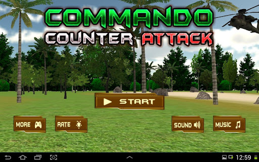 Commando Adventure Shooting:3D