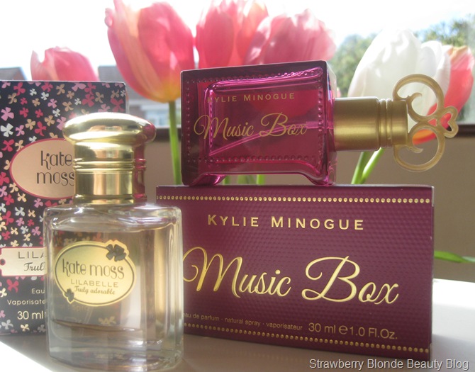 Kate Moss Lilabelle Truly & Kylie Minogue Music Box Perfume | Strawberry Blonde