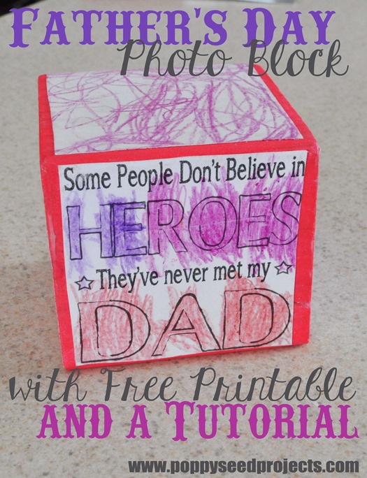 Last minute Father's Day ideas and a free printable.