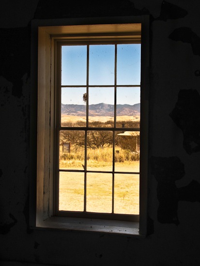 Empire Ranch Window View