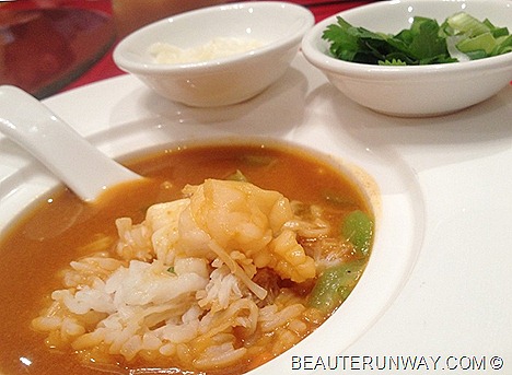 Old Hong Kong Legend Chinese restaurant Raffles City Singapore Poached Rice Lobster Stock scallops