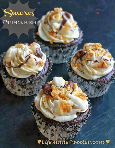 S'mores Cupcakes . Life Made Sweeter.jpg