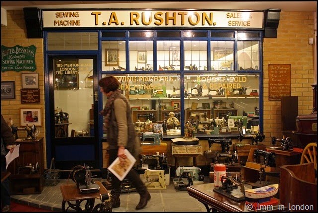 London Sewing Machine Museum T A Rushton shopfront