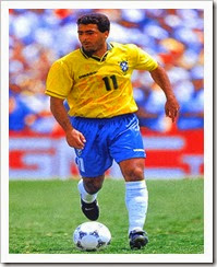 Romario the all time favorite striker of Brazil