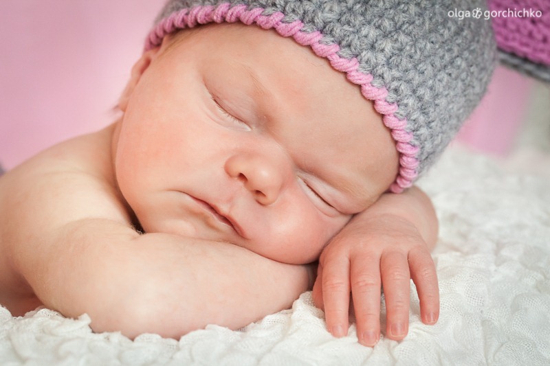 Фотосессия новорожденного. София, 2 недели. Детский фотограф Ольга Горчичко. Гродно