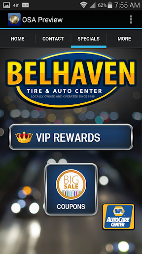 【免費商業App】Belhaven Tire and Auto Center-APP點子