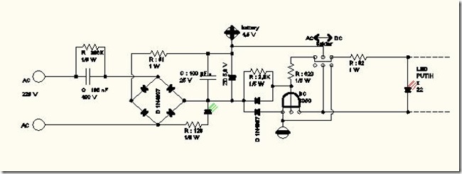 Memperbaiki Lampu Led 220vac Elektronika Spot