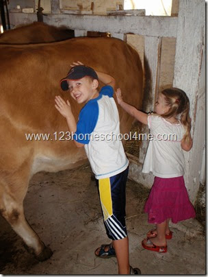 Visiting a historic dairy farm Visiting a historic dairy farm
