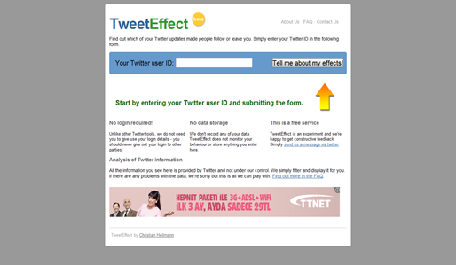 Tweet Effect