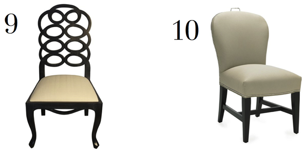 LDV Top 10: Dining Chairs | www.ladolcevitablog.com