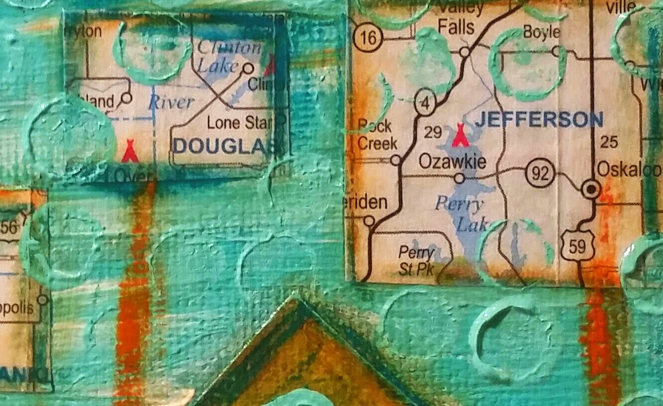 Christy Tremblay Art A Painted House A Day House 134 Turquoise 5