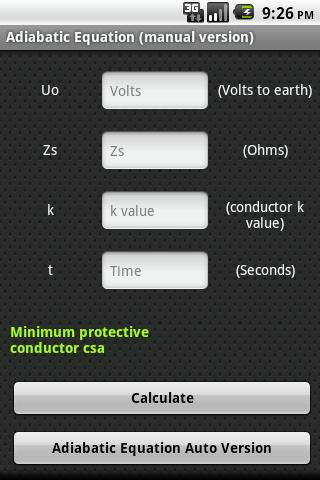 Adiabatic Equation Calculator