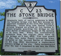 The Stone Bridge, Marker C-23 (Enlarge any photo to enlarge)