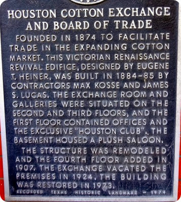 cotton exchange