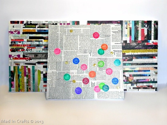 Upcycled Pop Wall Art