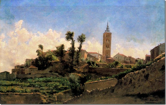 Aureliano de Beruete y Moret-Paisaje de Segovia