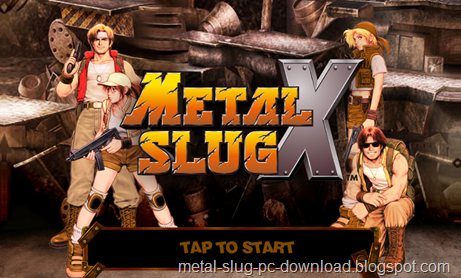 Free Download [Android] Metal Slug X v1.0 Android APK Games (English)