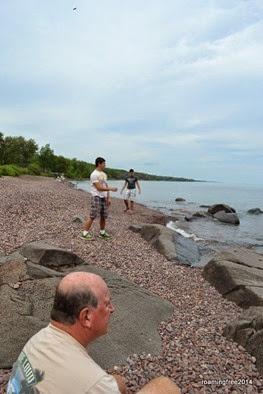 On the northern shore of Lake Superior