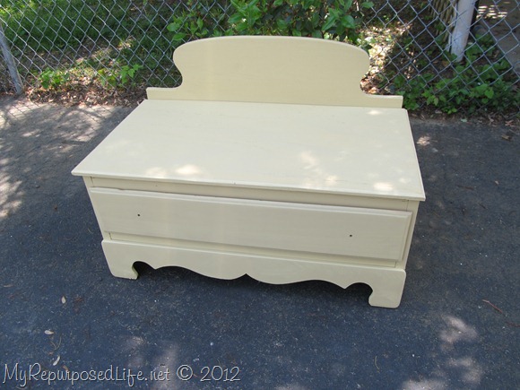 Chest of Drawers into Bench (33)