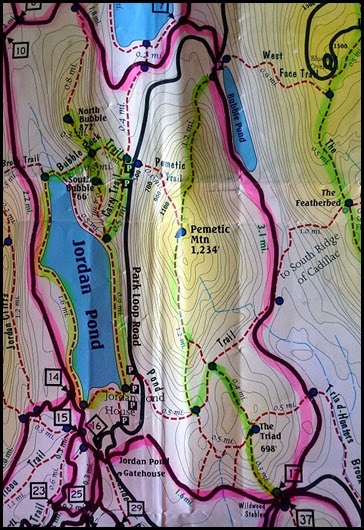 00 - Pemetic & Triad Mtn Hike - Map