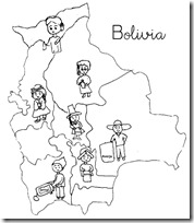bolivia regiones blogcolorear