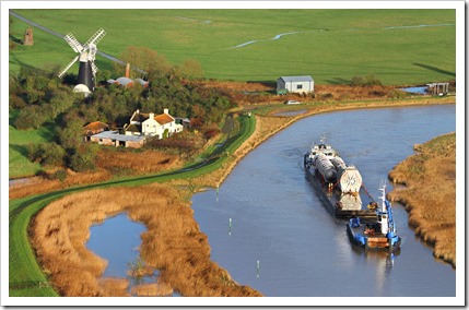 cooling towers_barge_cantley_river yare_polkeys mill_aerial