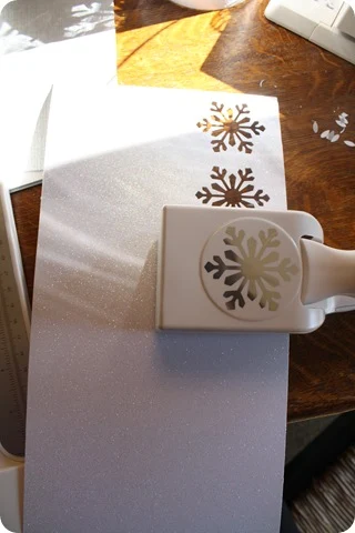 snowflake paper punch