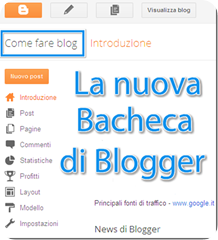 bacheca blogger