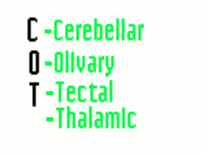 MNEMONICS FOR MEDICOS Spinal cord ascending tracts placed laterally