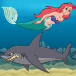 Cover Image of Download Mermaid Shark Attack 1.0 APK