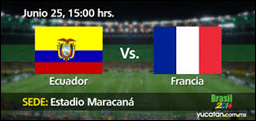 Ecuador vs Francia