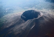 volcán Vesubio - vista aérea