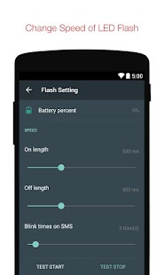 download Alarm flash pada Call SMS free